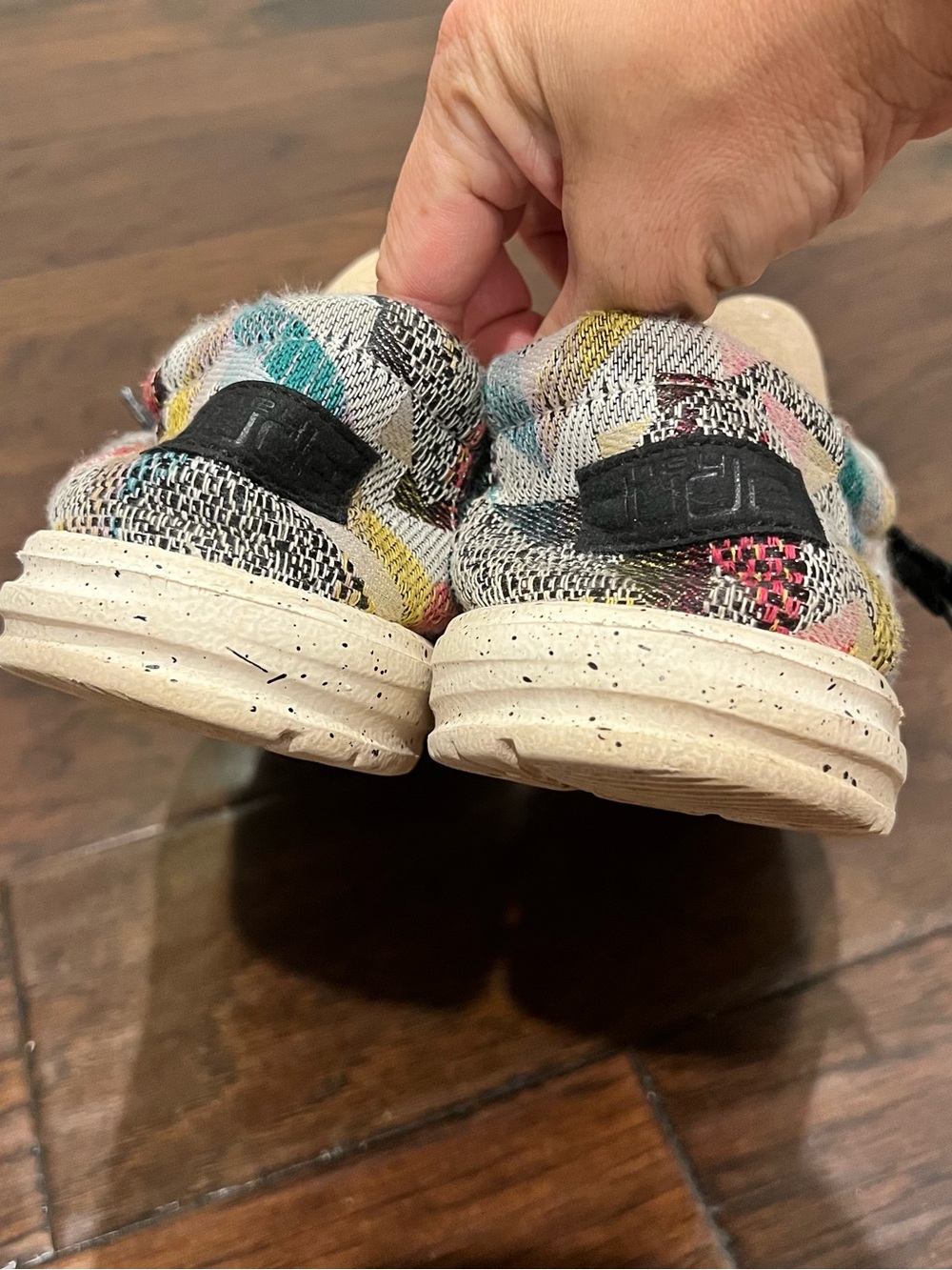 Hey Dude Wally Woven Peacock Shoes - Picture 4 of 10